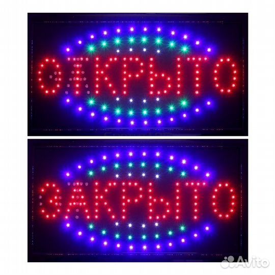 LED табличка 