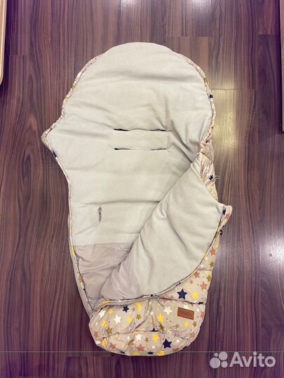 Зимний конверт в коляску