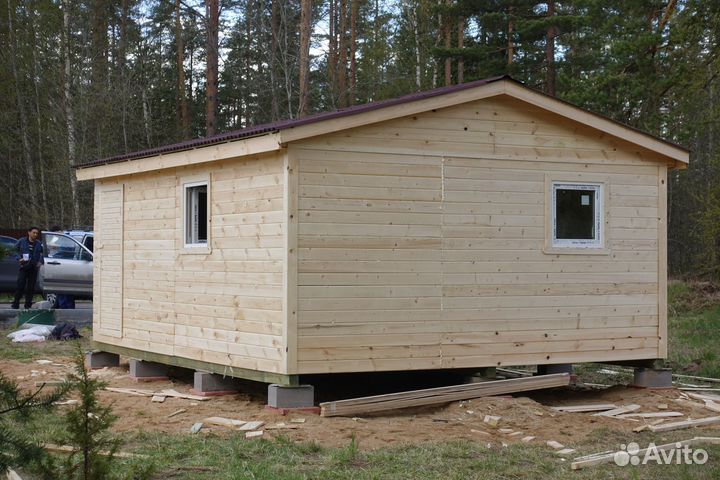 Дачные Домики, Бани, Бытовки, Хозблоки