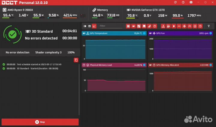 Asus ROG strix GTX 1070 gaming OC