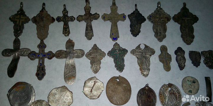 Старинные серебряные предметы