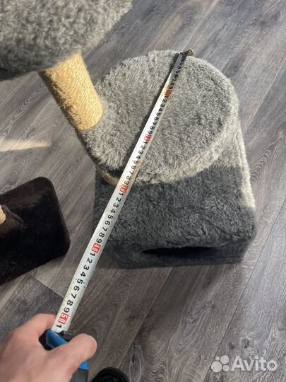 Домик для кошки с когтеточкой