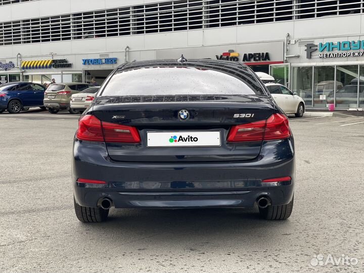 BMW 5 серия 2.0 AT, 2017, 77 166 км