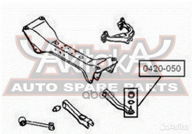 Шаровая опора 0420050 asva
