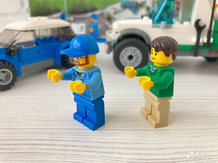 Lego City 60081 Буксировщик автомобилей