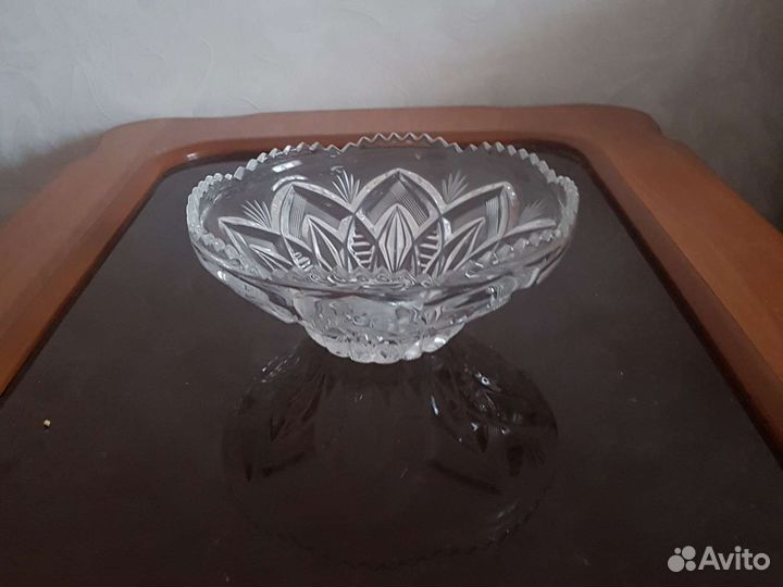 Вазы хрустальные