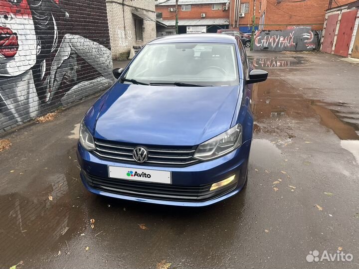 Volkswagen Polo 1.6 AT, 2019, 160 000 км