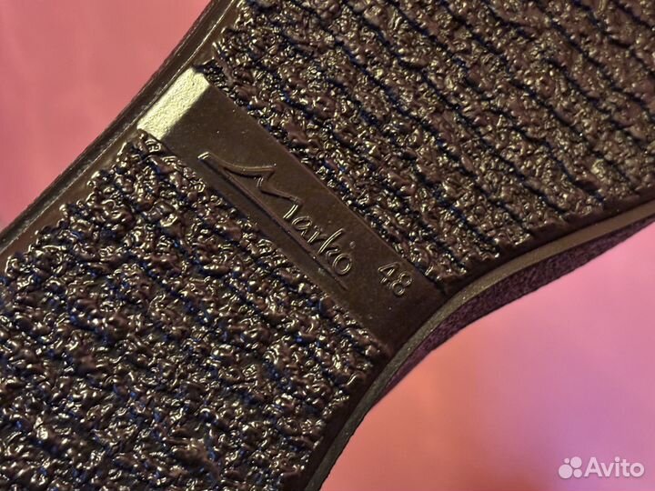 Туфли мужские кожа marko 48 размер новые