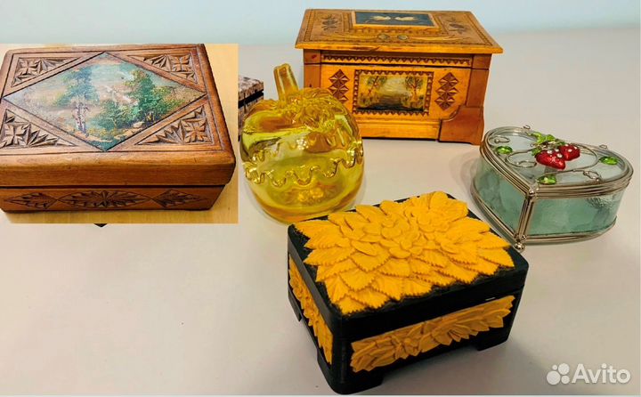 Шкатулка из дерева, металла, мельхиора, СССР