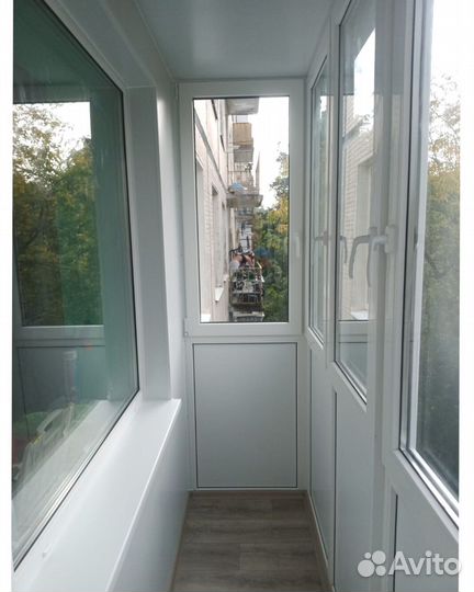 Балконные окна. Остекление