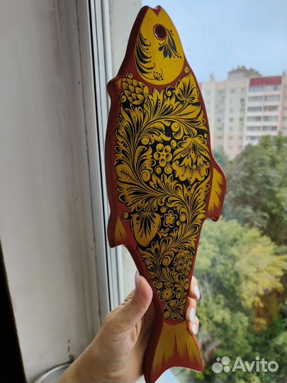 Набор разделочных досок, хохлома