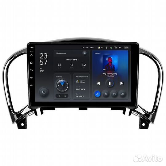 Магнитола Ниссан Жук 2010-2014 Андроид Teyes X1