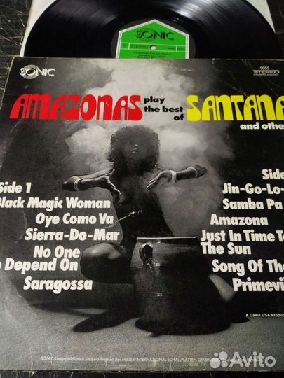 Amazonas Play The Best Of Santana And Others