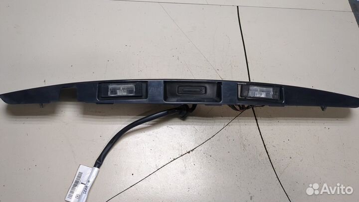 Подсветка номера Nissan Qashqai, 2007