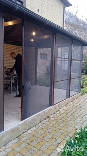 Москитные сетки Гармошка