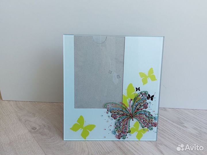 Фоторамка стекло стразы