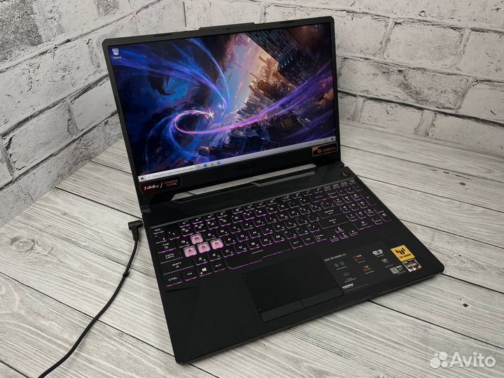 Игровой Ноутбук asus TUF Gaming Ryzen 5 4600H\GTX