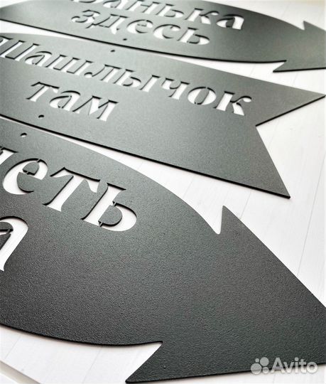 Указатели для сада