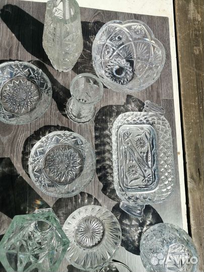 Хрустальная посуда СССР