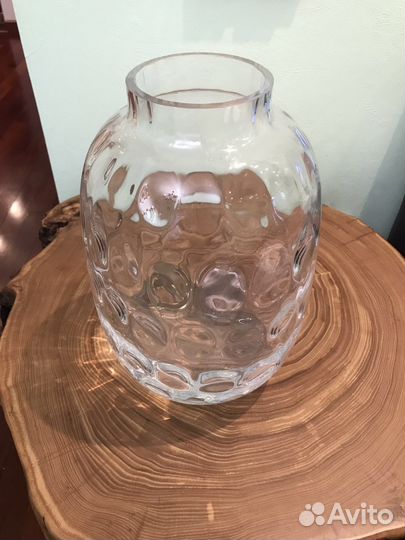 Ваза интерьерная. Стекло