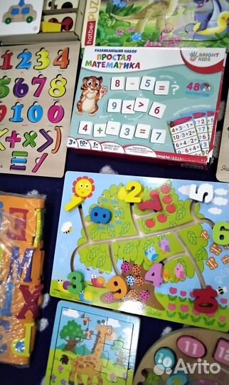 Развивающие игры и пазлы, 2+