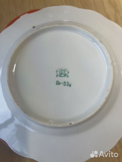 Тарелки СССР