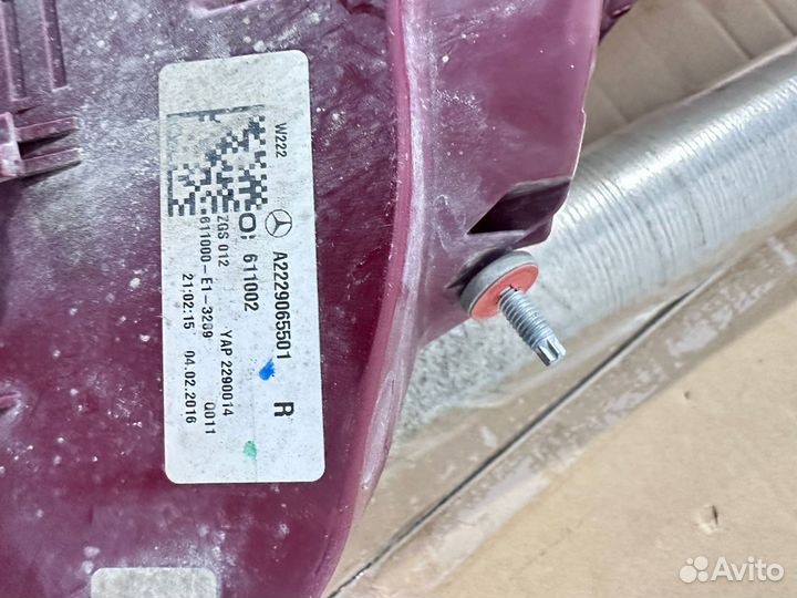 Фонарь задний правый Mercedes-Benz S-Класс W222