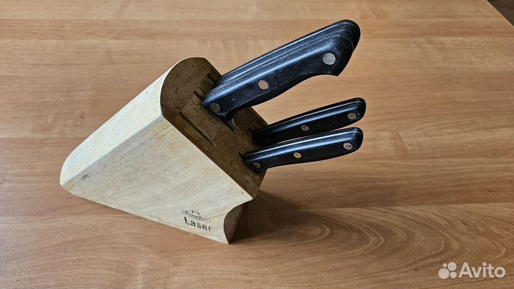 4 ножа с подставкой Richardson Sheffield.Англия