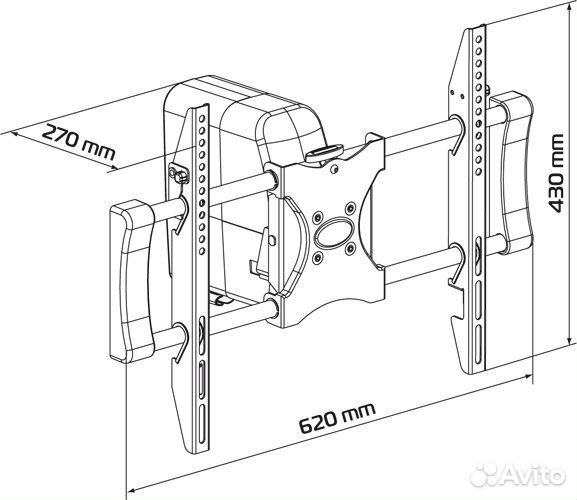 Кронштейн для телевизора Tuarex electra-9006