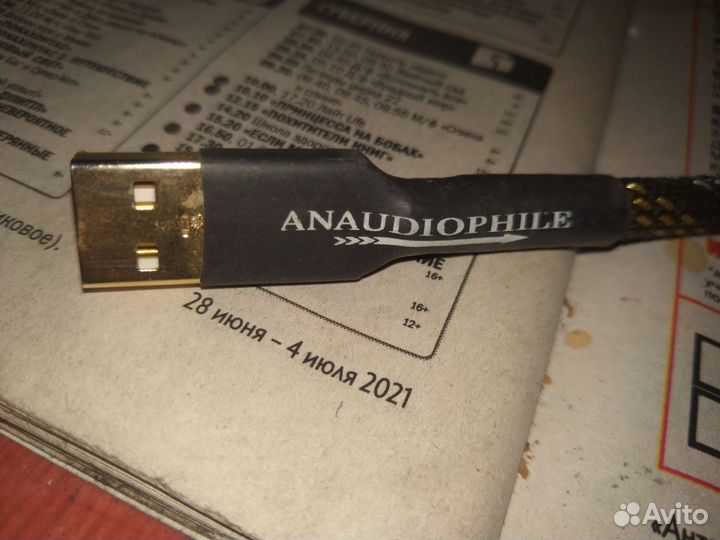 Кабель, шнур аудио usb- type c