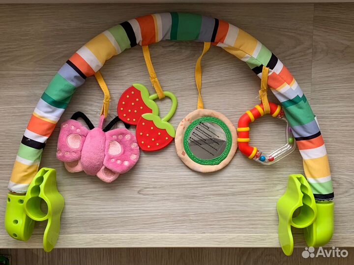 Дуга с игрушками, грызунок