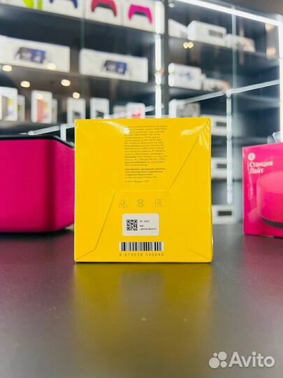 Новый Яндекс станция Лайт Жёлтый