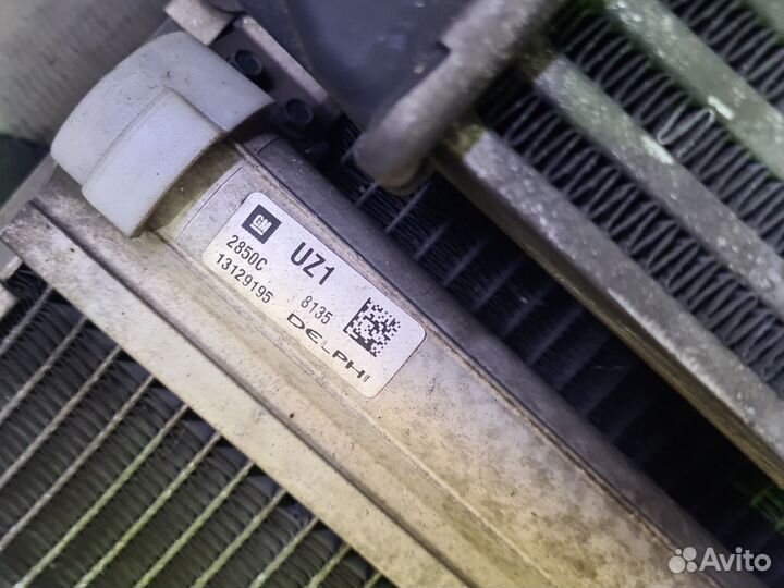 Опель астра н Зафира в кассета радиаторов 1.7cdti