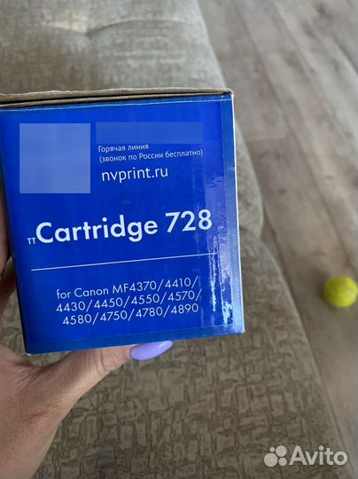 Катриджи 728 для принтера canon