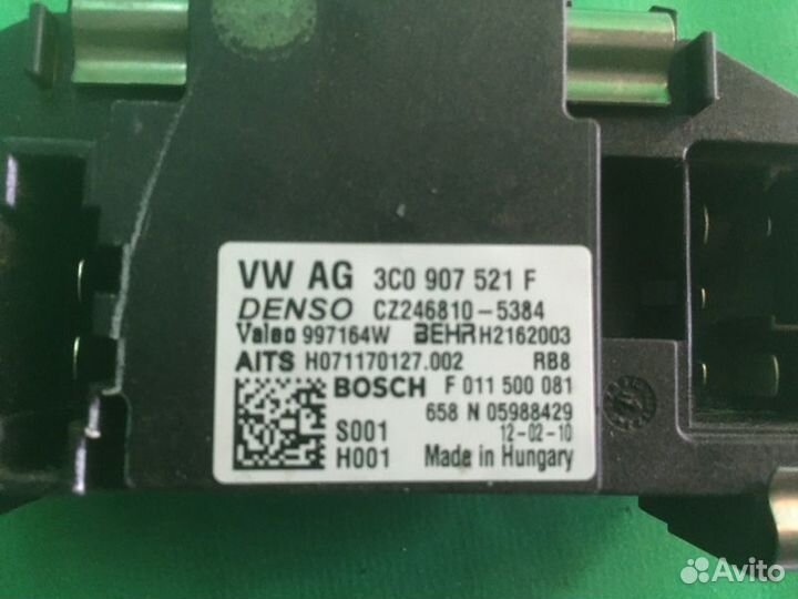 Резистор отопителя Volkswagen Jetta 6 CLR 2012