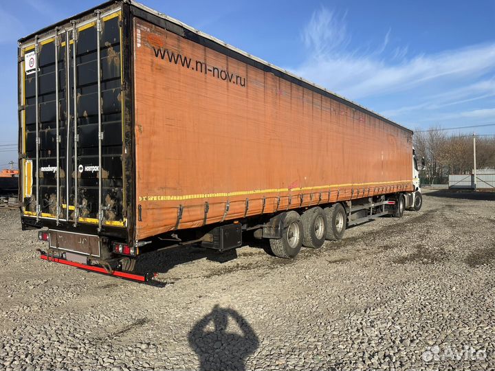 Полуприцеп шторно-бортовой Meusburger Новтрак SP-360PR, 2013