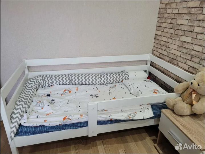 Кровать детская с бортами как икеа от