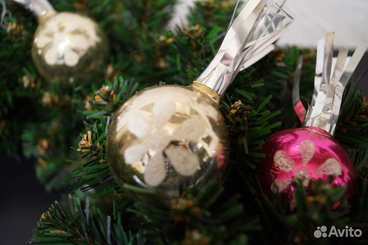 Елочные игрушки СССР шарики на новый год елку шар