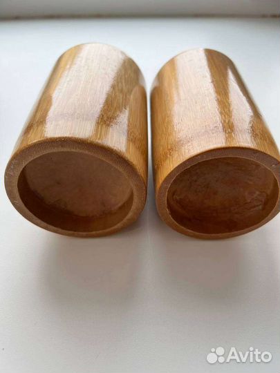 Бамбуковые вакуумные банки для массажа