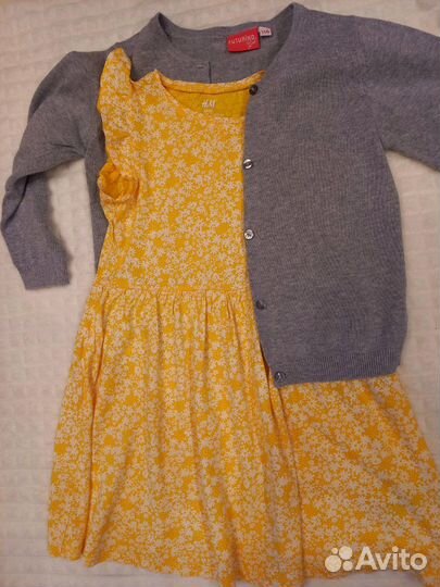 Пакет одежды на девочку р.116