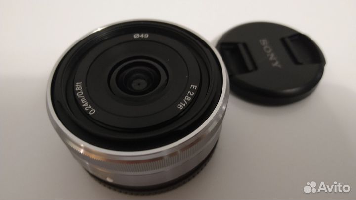 Sony E 16mm f 2.8