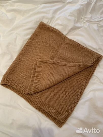 Плед вязаный детский