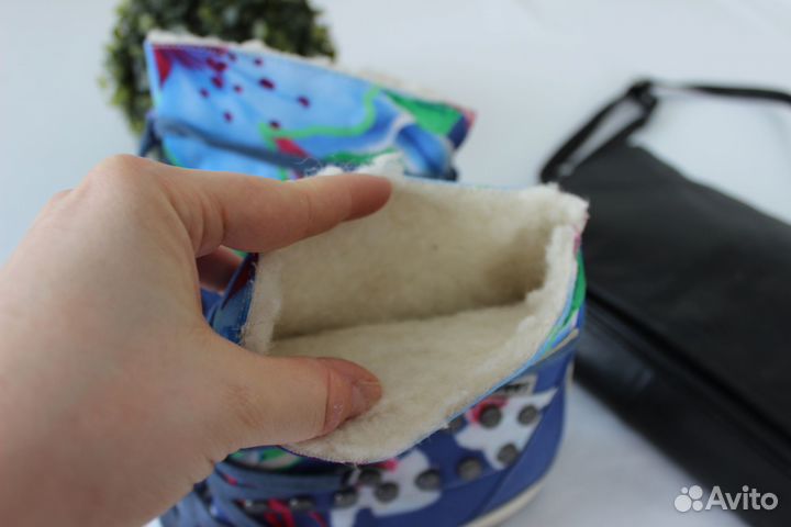 Сапоги новые Snoboot натуральная шерсть 36