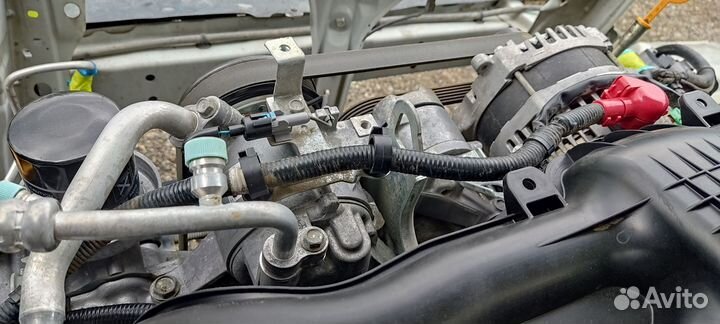 Компрессор кондиционера на Subaru Forester SJ5