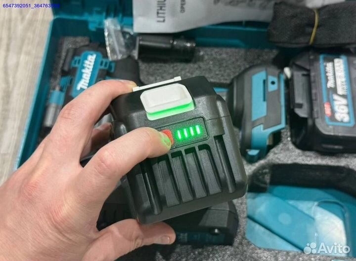 Гайковерт Makita 700Нм огромные АКБ (Арт.95439)