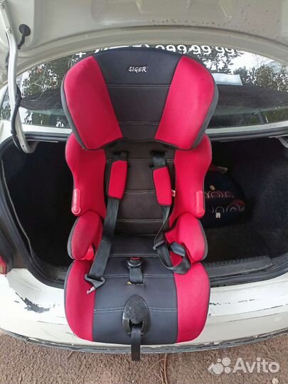 Детская кресло для автомобили бу с бустерам