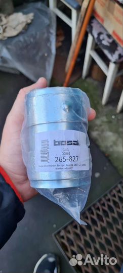 Хомут глушителя соединительный 265827 bosal skoda