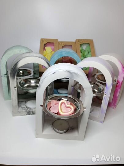 Аромалампа с ароматическим воском(мелтсы)