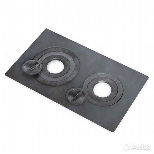 Плита чугунная Балезино 760х455 мм