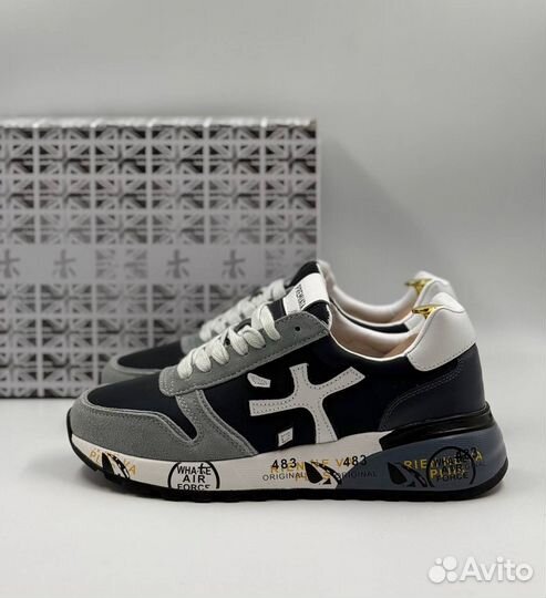 Кроссовки Premiata серые